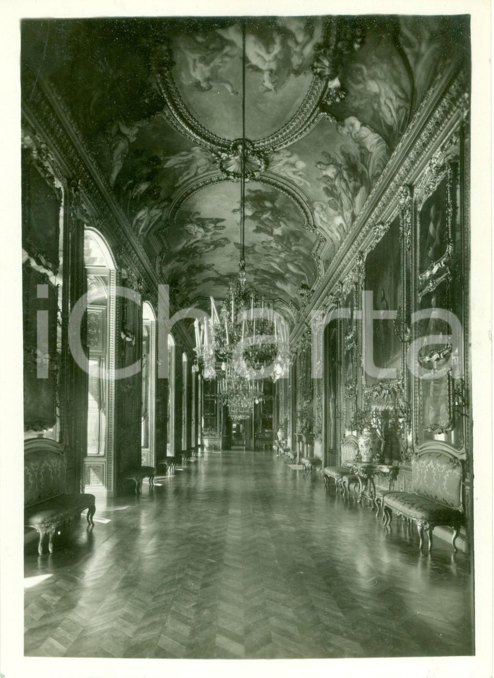 Fotografia d epoca originale 1930 TORINO PALAZZO REALE Galleria Daniel Fotografia autentica Guido COMETTO 1
