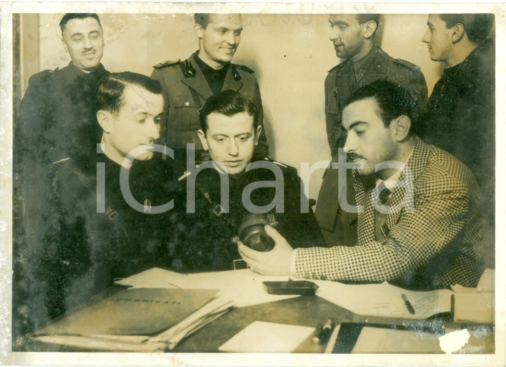 Fotografia d epoca originale 1941 TORINO I cuochi ai Littoriali del Lavoro Fotografia DANNEGGIATA 1