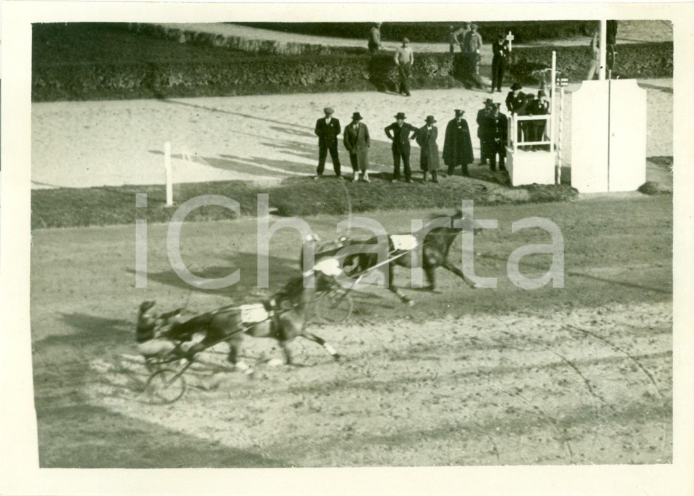 Fotografia d epoca originale 1936 MILANO SAN SIRO Cavallo JAGO CLYDE vince Premio SAN GIUSEPPE Fotografia 1