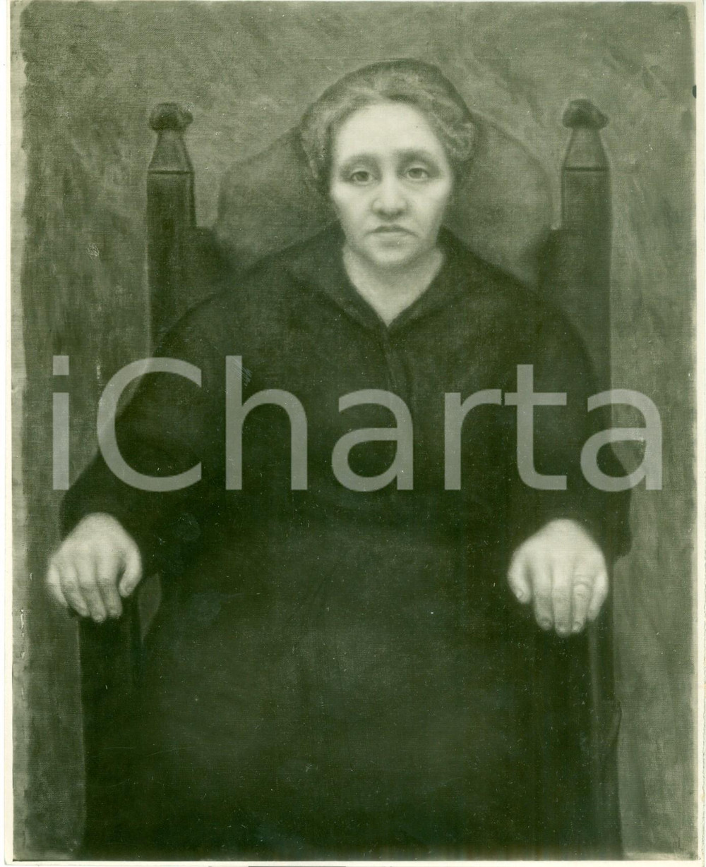 Fotografia d epoca originale 1933 MILANO GALLERIA MILIONE Giulia ZEISEL CIAMPOLINI Fotografia coeva quadro 1