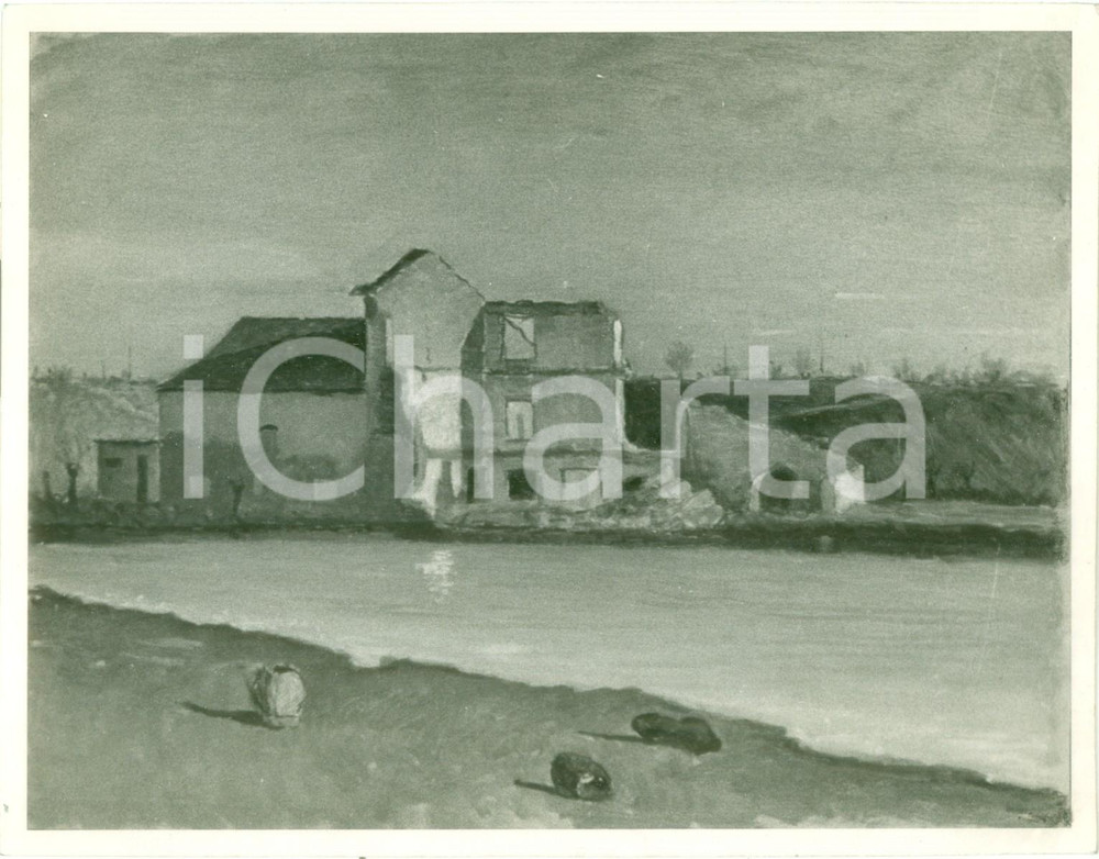 Fotografia d epoca originale 1933 ROMA Guido FARINA Millenovecentodiciotto Fotografia coeva del quadro 1