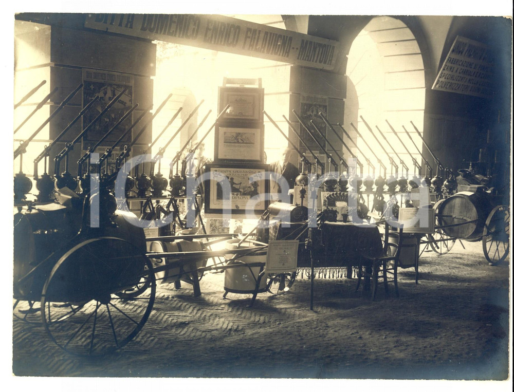 Fotografia d epoca originale 1920 ca MANTOVA Palazzo Ducale  Ditta Domenico Enrico FALAVIGNA  Mostra Foto 1