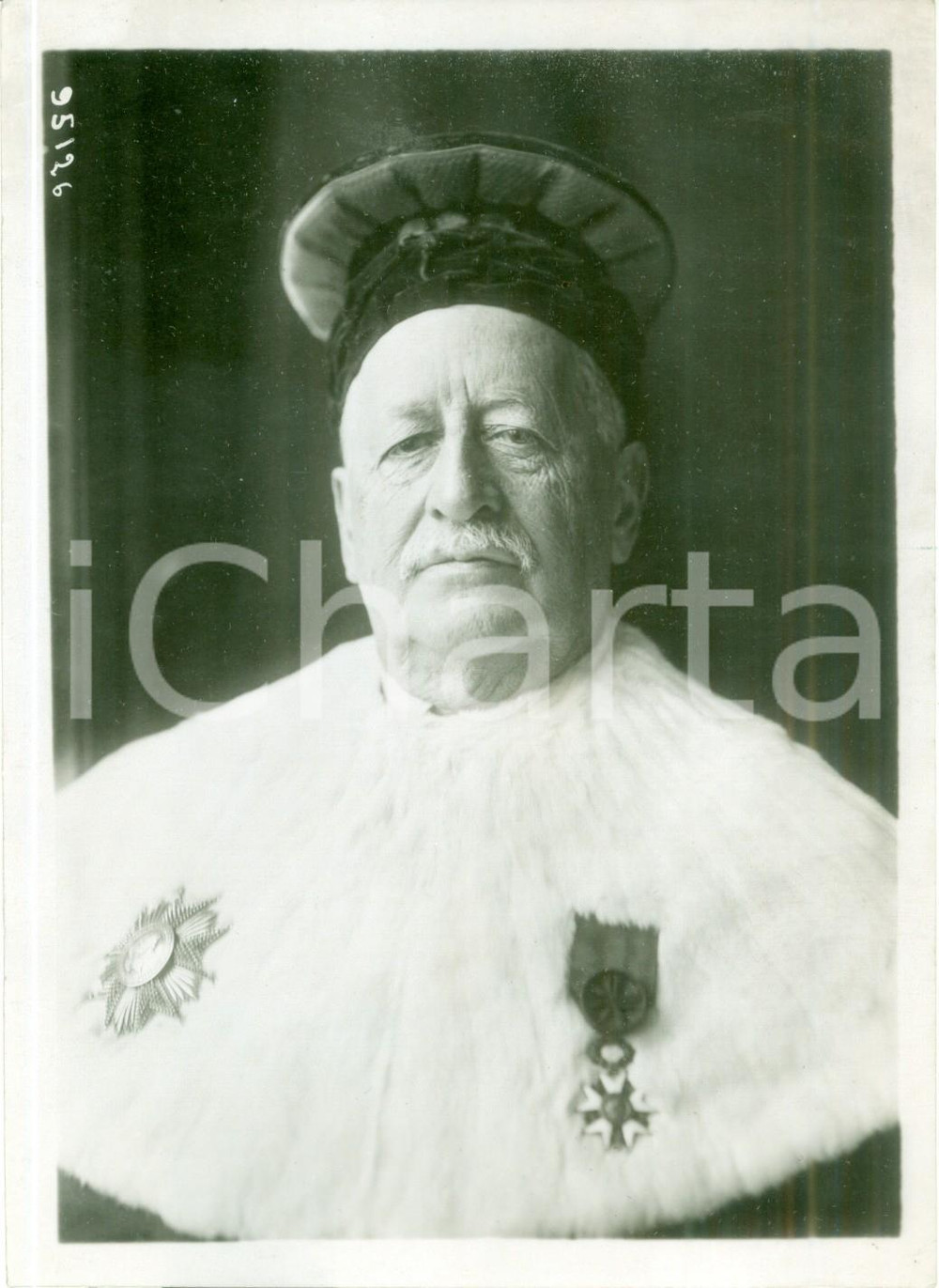Fotografia d epoca originale 1930 BORDEAUX FRANCE Monsieur MERILLON Presidente Corte dei Conti Fotografia 1