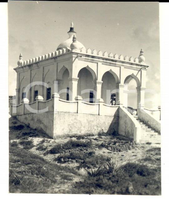 Fotografia d epoca originale 1930 MOGADISCIO SOMALIA Moschea e tomba del santone MOHEDDIN Foto 7x8 cm 1