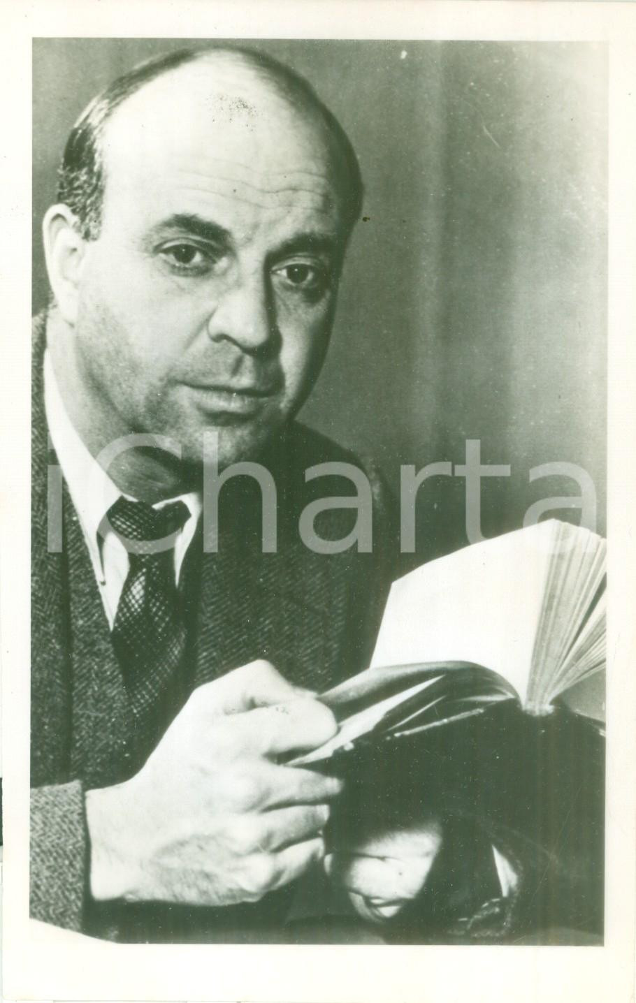 Fotografia d epoca originale 1945 ca USA Lo scrittore John DOS PASSOS  Fotografia 1