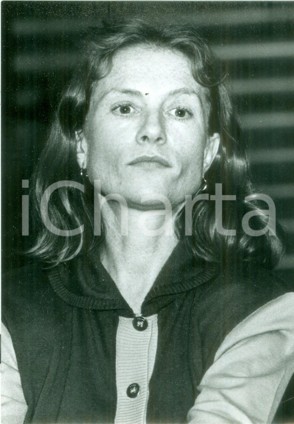Fotografia d epoca originale 1992 PARIS Attrice Isabelle HUPPERT  all OPERA BASTILLE Fotografia 1
