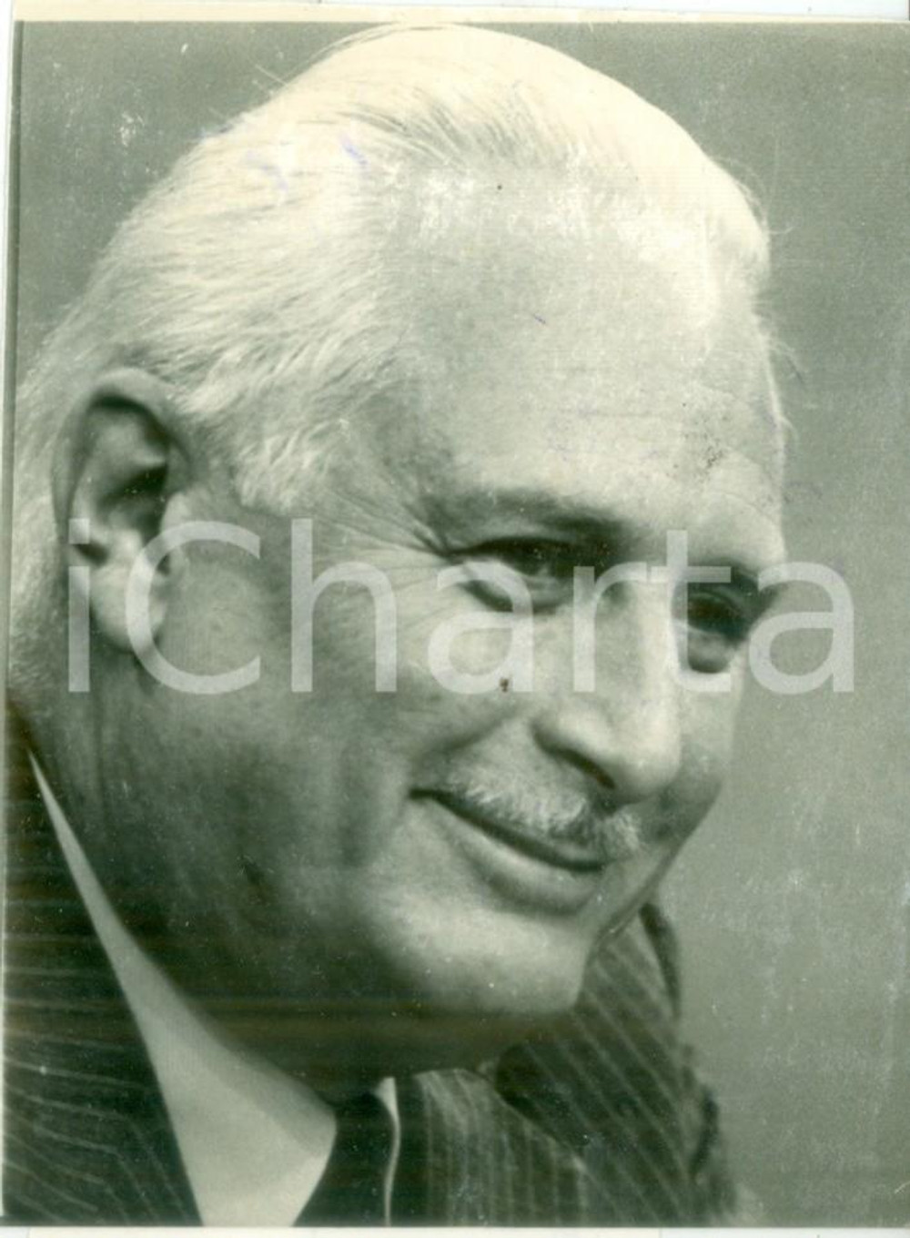 Fotografia d epoca originale 1986 PARIS AndrÃ© GIRAUD Ministro della difesa del governo CHIRAC Fotografia 1