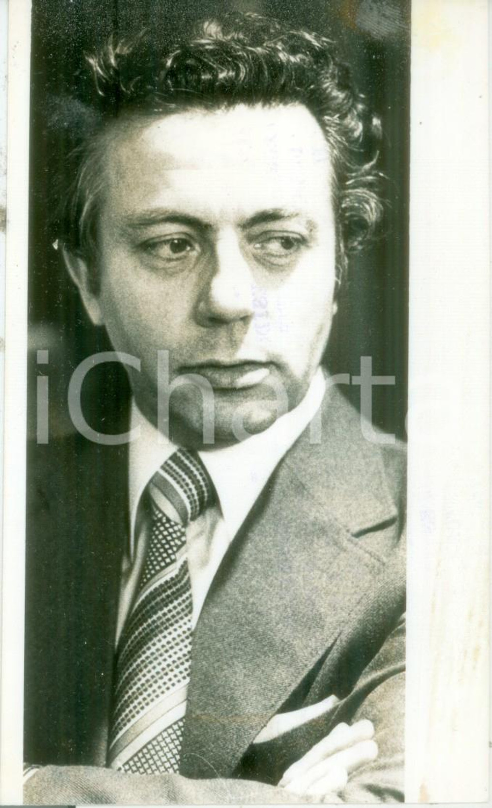 1975 ca PARIS Yvan CHARPENTIE Segretario Confédération Générale des Cadres *Foto