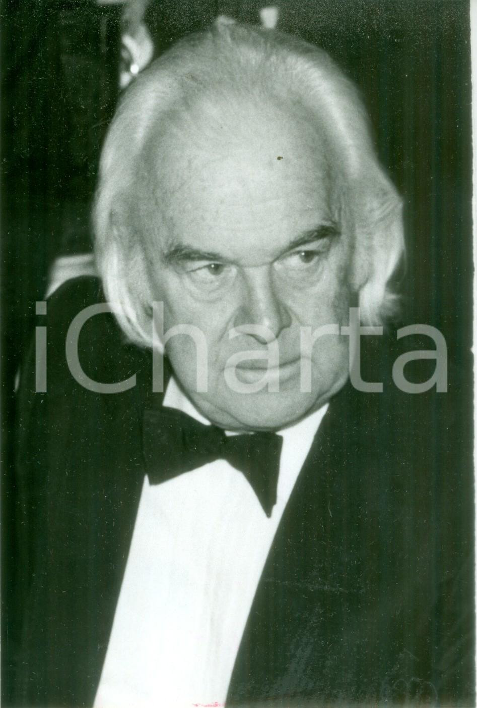 Fotografia d epoca originale 1988 PARIS Johnny STARK impresario e produttore Fotografia 1