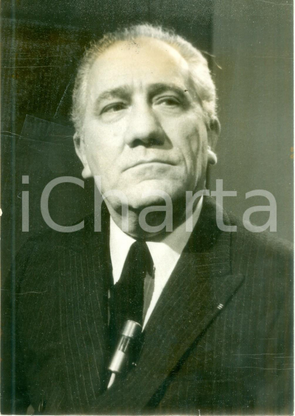 Fotografia d epoca originale 1970 ROMA Amintore FANFANI leader della Democrazia Cristiana Fotografia 1