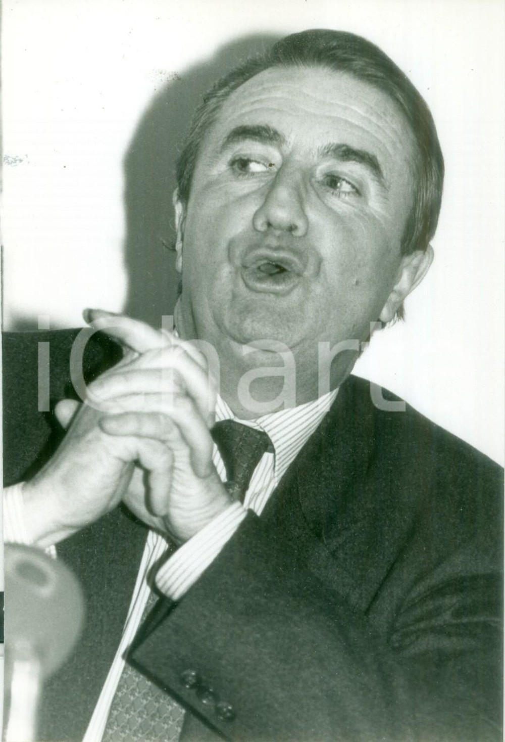 Fotografia d epoca originale 1990 PARIS JeanPierre SOISSON Ministre du Travail Fotografia 1