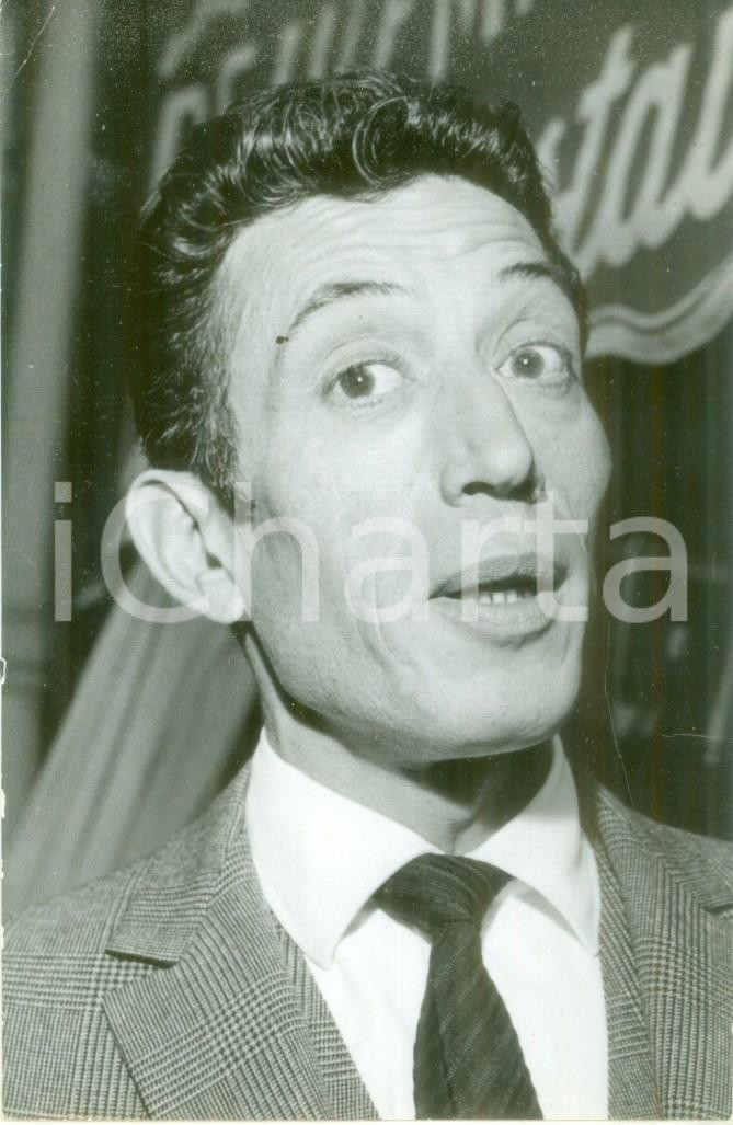 Fotografia d epoca originale 1966 PARIS Philippe CLAY a presentazione di La grande peur dans la montagne Foto 1