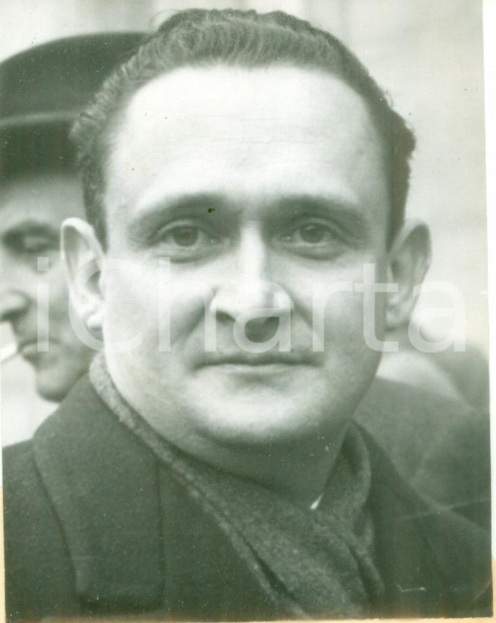 Fotografia d epoca originale 1953 PARIS Maurice BOURGESMAUNOURY Ministro delle Finanze Fotografia 1