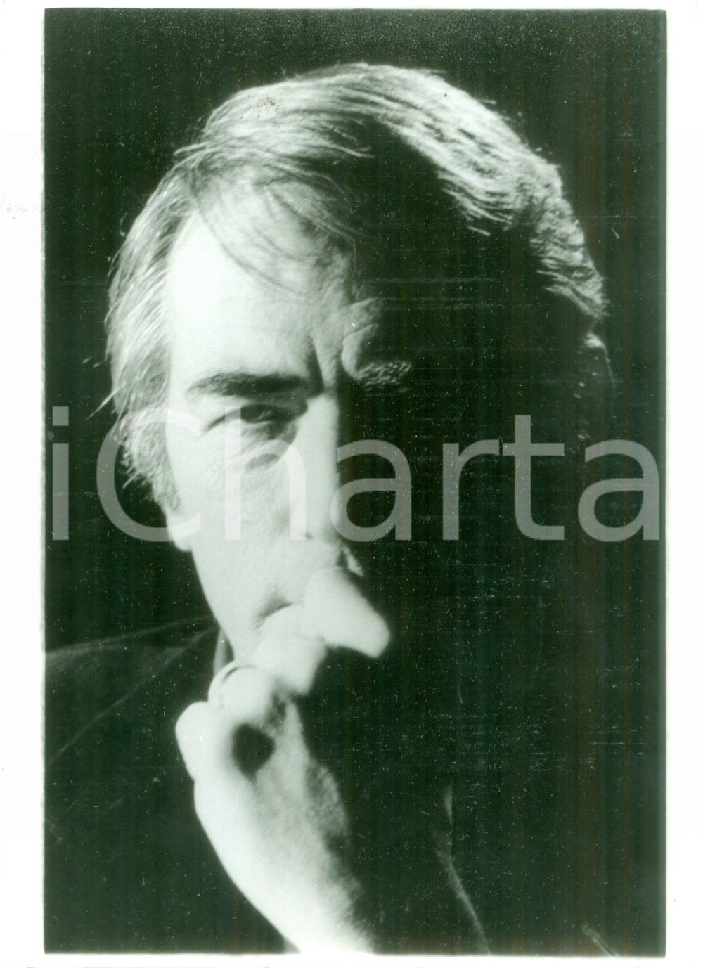 Fotografia d epoca originale 1988 CINEMA L attore Gregory PECK Ritratto in chiaroscuro Fotografia 1