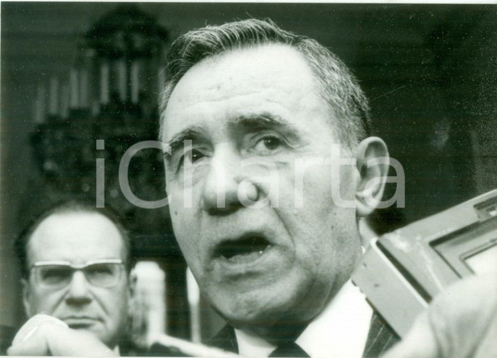 Fotografia d epoca originale 1980 PARIS Andrej GROMYKO Ministro sovietico all ELISEO Fotografia 1