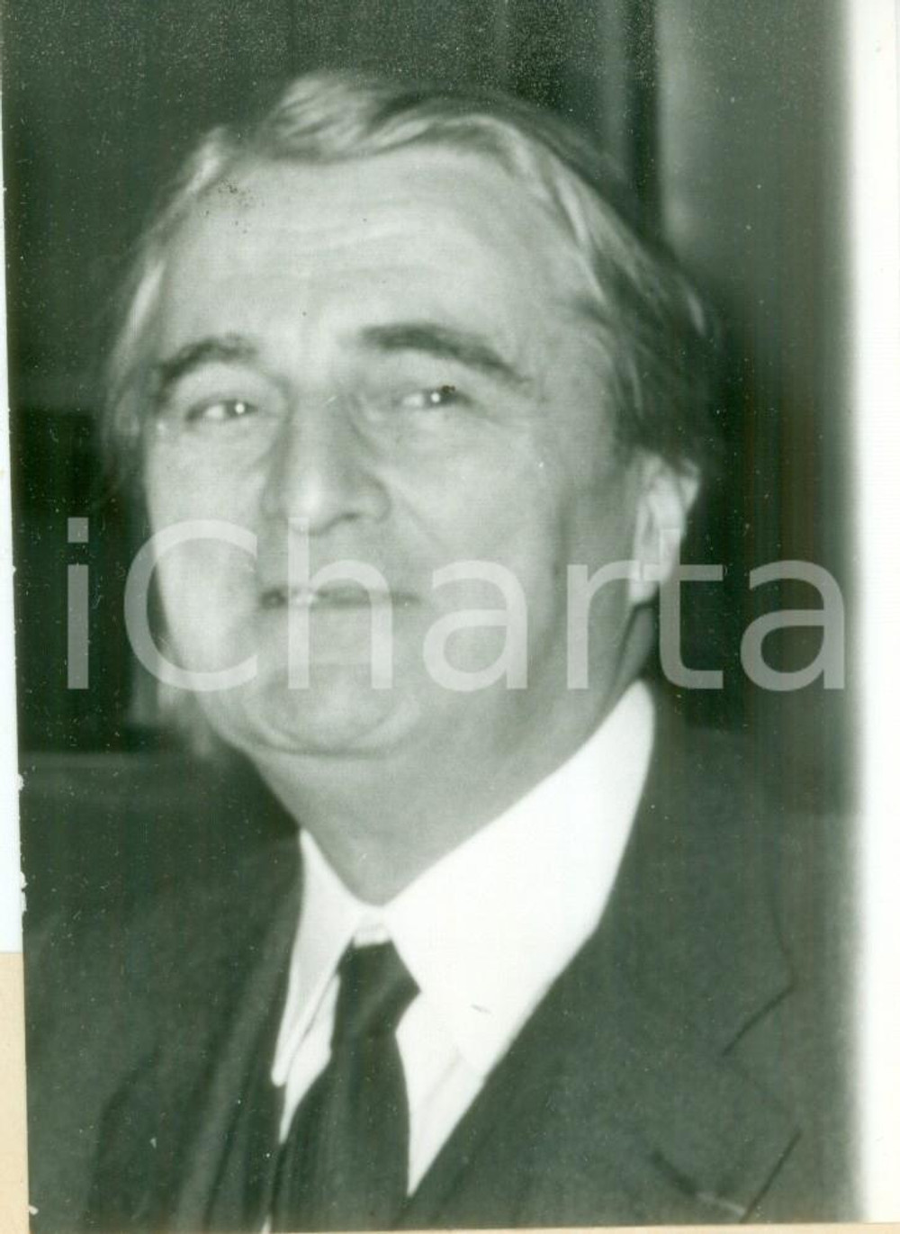 Fotografia d epoca originale 1974 PARIS Politico Max LEJEUNE  Ritratto  Fotografia 9x12 cm 1