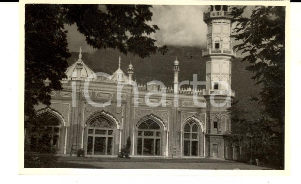 Fotografia d epoca originale 1970 ca PAKISTAN Veduta della moschea di PIR BABA Foto VINTAGE 14x8 cm 1