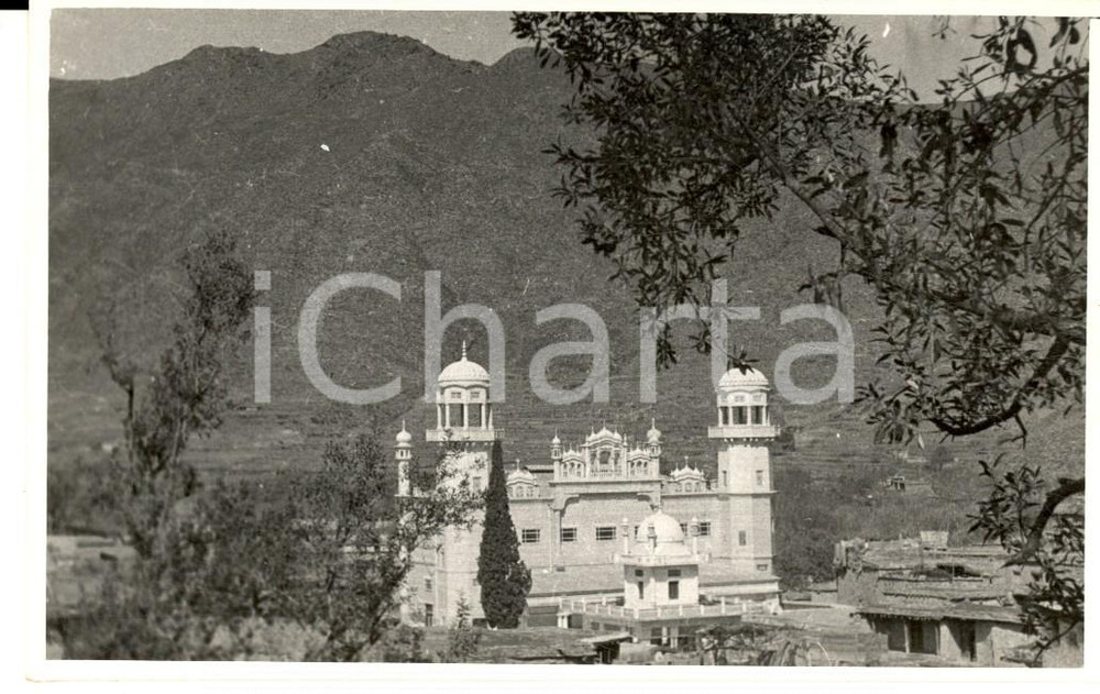 Fotografia d epoca originale 1970 ca MURGHAZAR/ PAKISTAN Veduta della casa del BADSHAH Foto VINTAGE 14x8 cm 1