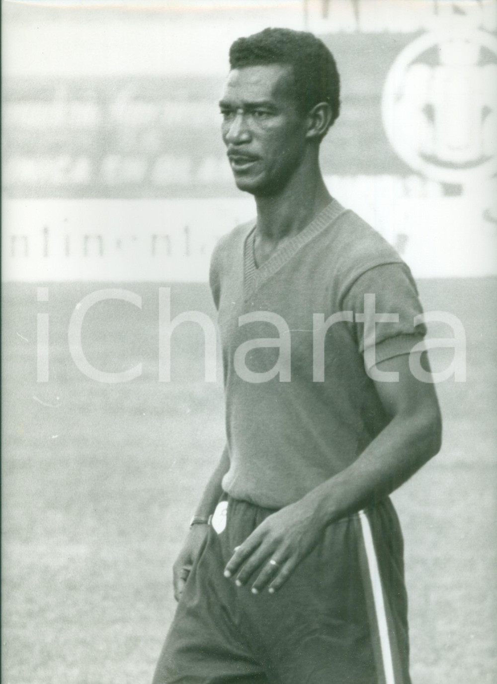 Fotografia d epoca originale 1978 BRASILE Calcio MONDIALI Valdir PEREIRA DIDI O Principe Etiope Fotografia 1