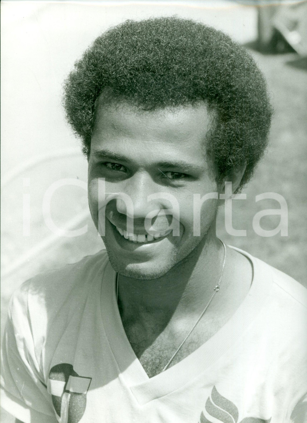 Fotografia d epoca originale 1978 BRASILE Calcio MONDIALI Il calciatore LUISINHO Fotografia 1