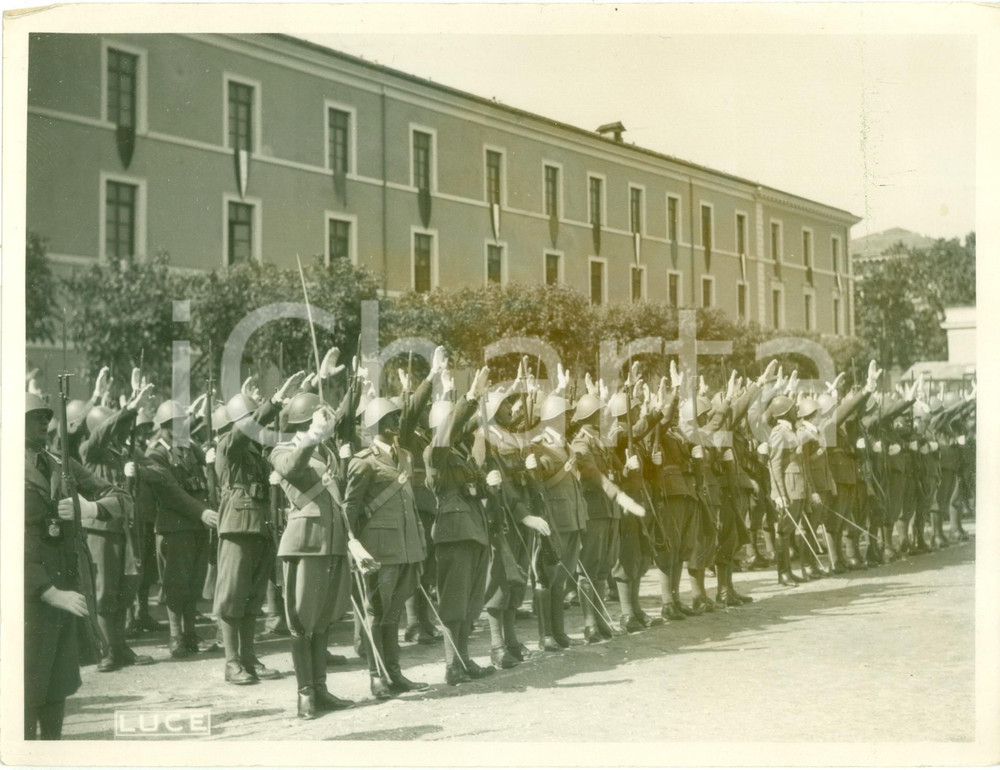Fotografia d epoca originale 1934 ROMA Saggio ginnico al 2° Reggimento Granatieri Fotografia 1