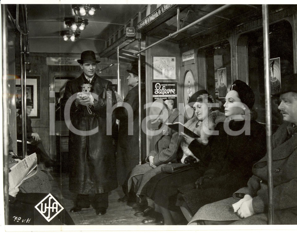 Fotografia d epoca originale 1942 GERMANIA Cinema Viktor STAAL Zarah LEANDER Die groÃŸe Liebe UFA Foto scena 1