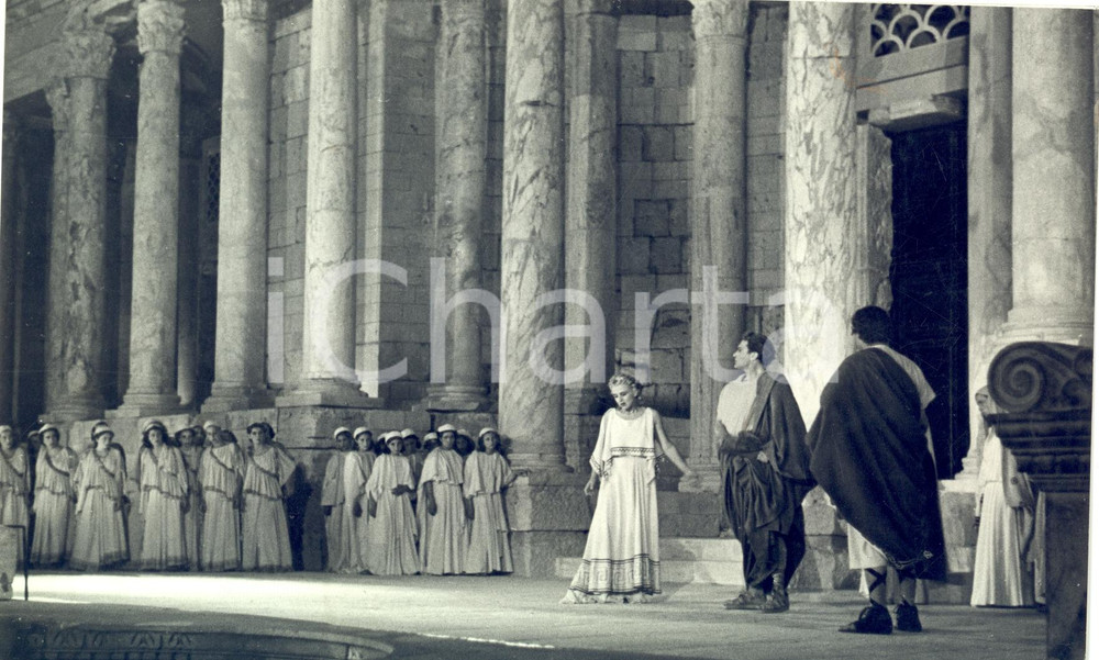 Fotografia d epoca originale 1938 ERBA CO Ifigenia in Tauride con Laura ADAMI Renzo RICCI Mario BRIZZOLARI 1