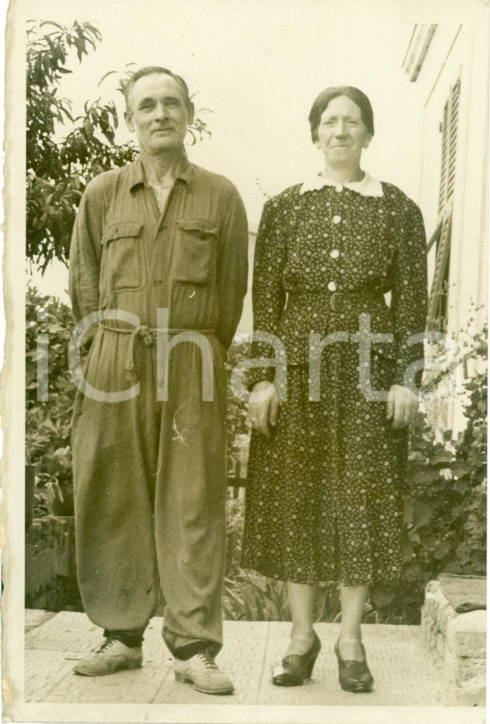 Fotografia d epoca originale 1937 GENOVA SESTRI Popolana Teresa CABELLA madrina nave LITTORIO Fotografia 1