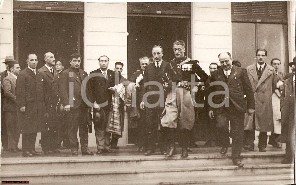 Fotografia d epoca originale 1932 Milano Vialba Sanatorio Federale Console Brusa 1