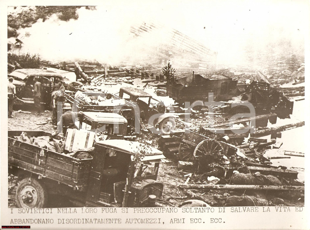 Fotografia d epoca originale 1942 WW2 Winter Campaign Schlacht von Stalingrad PHOTO 1