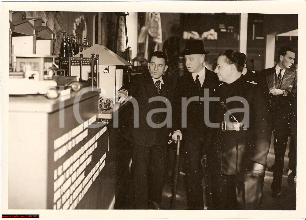 Fotografia d epoca originale 1938 Rome Ambassador Eric Drummond Earl of Perth Photo 1