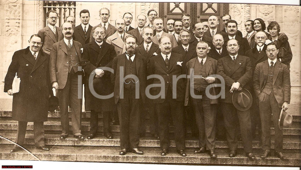 Fotografia d epoca originale 1929 League of Nations  SocietÃ  delle Nazioni Photo 1