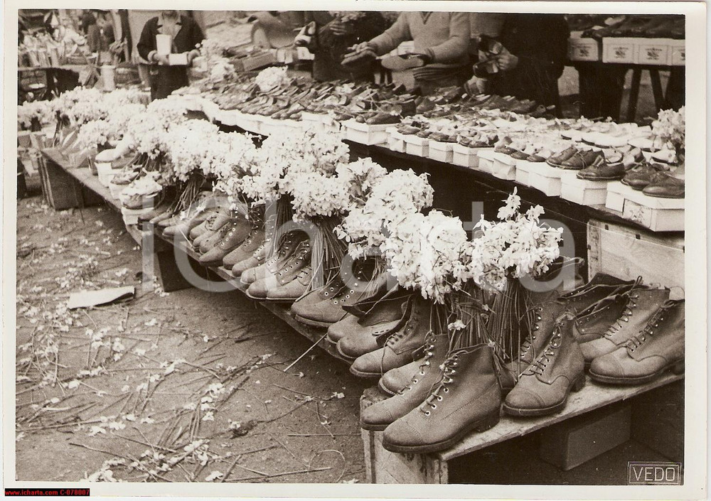 Fotografia d epoca originale 1939 ROCCA PRIORA RM Tradizionale Festa del Narciso 1
