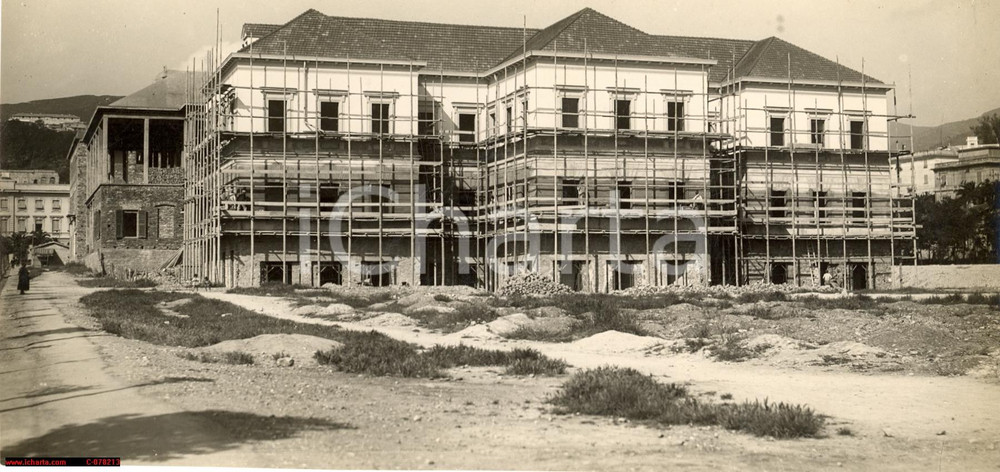 Fotografia d epoca originale 1928 Genova Ospedale San Martino Fotografia nuovi Padiglioni 1