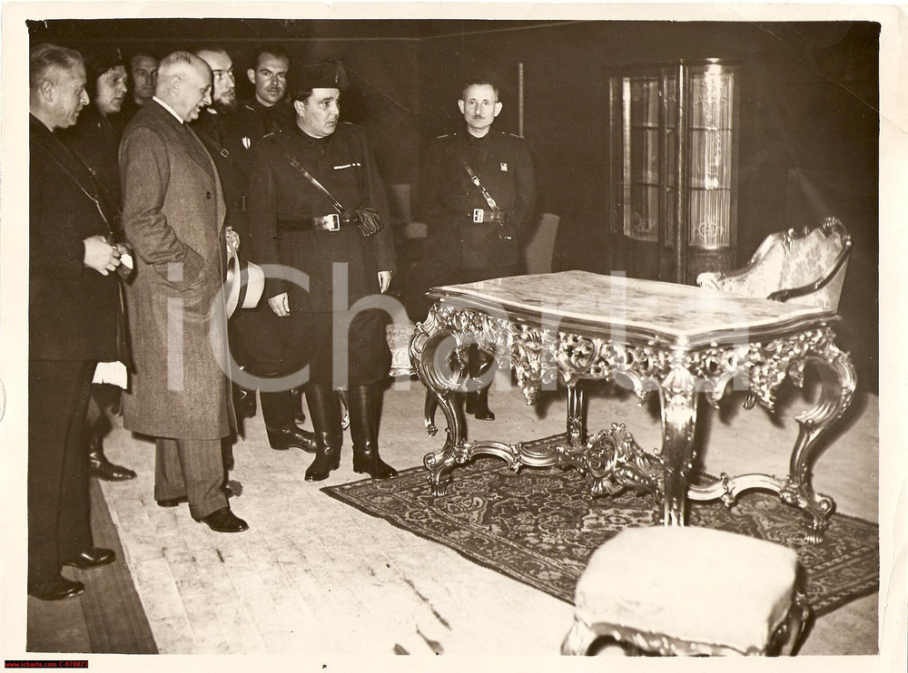 Fotografia d epoca originale 1935 LISSONE MI Mostra artigiana del mobile FOTO 1