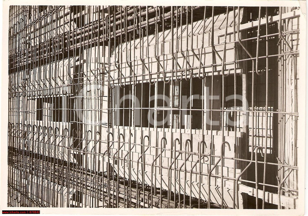 Fotografia d epoca originale 1939 NOTO Contrada Bucachemi  Armatura Ponte S. Paolo 1