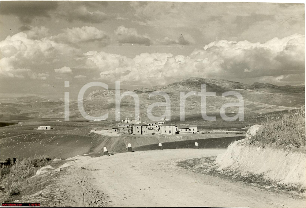 Fotografia d epoca originale 1940 CATANIA BORGO PIETRO LUPO FASCISMO vera fotografia 1