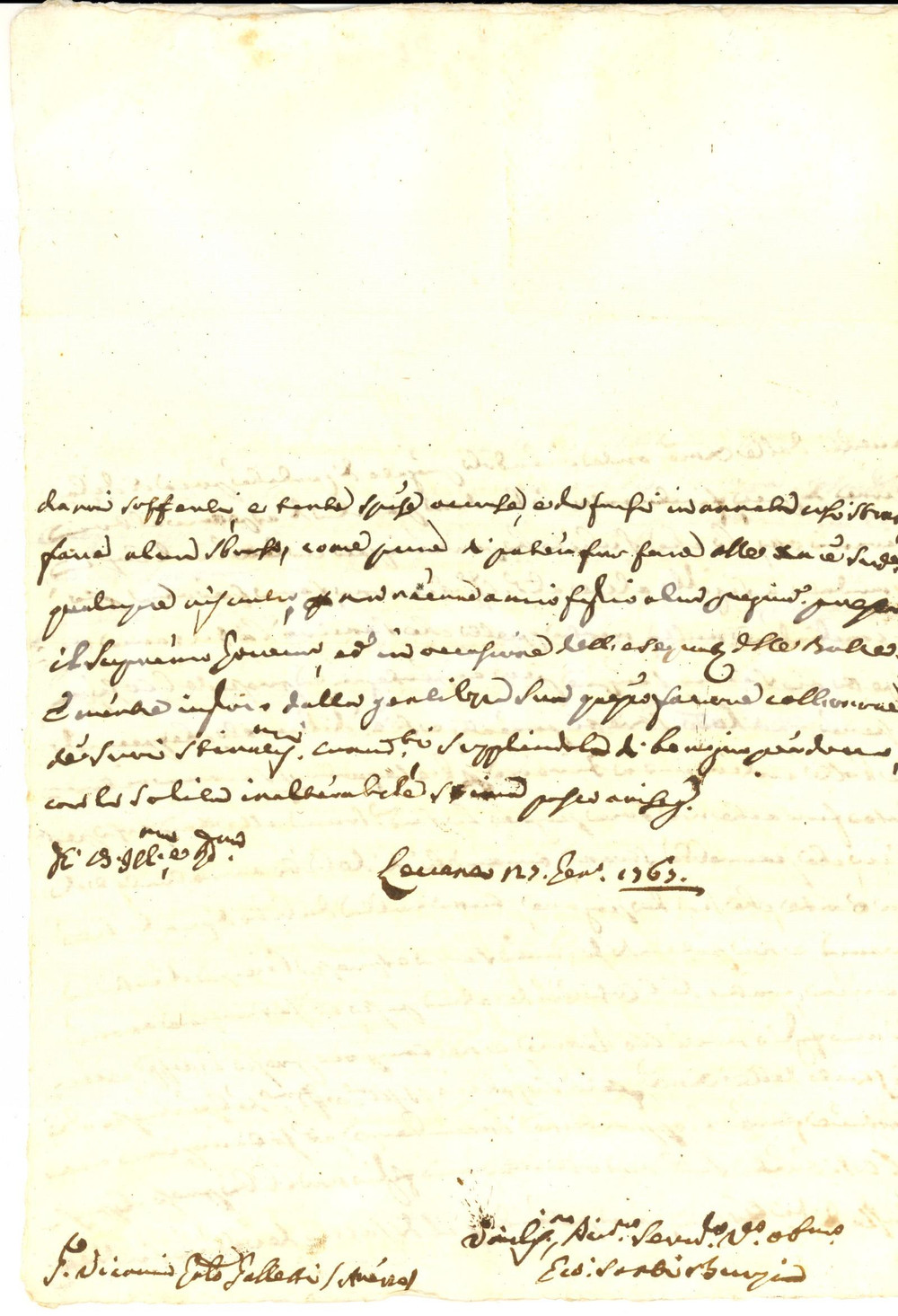 Manoscritto, lettera originale 1767 LAVANA FI Lettera Giovanni SORBI BENZI per il figlio novello rettore 1