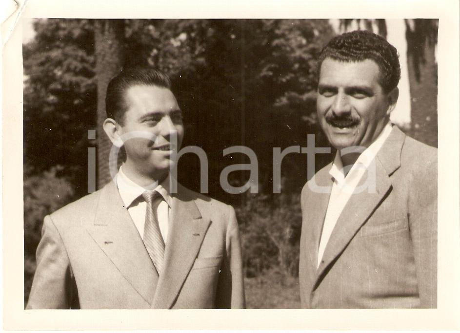 Fotografia d epoca originale 1953 IL SACCO DI ROMA Piero NUCCORINI sul set CINECITTA  Foto 1