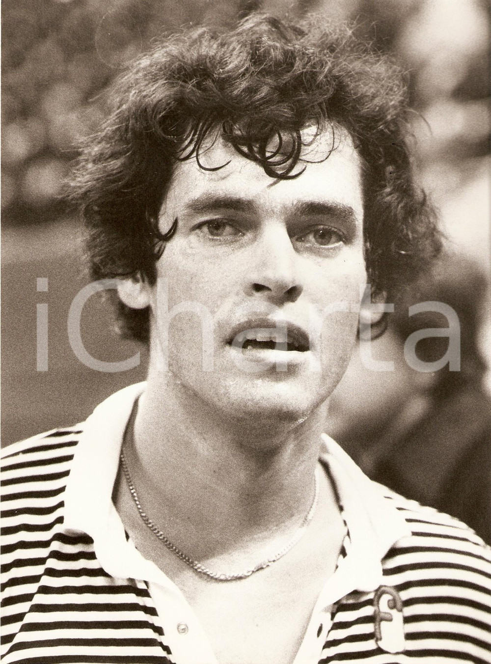 Fotografia d epoca originale 1980 ca STATI UNITI Tennis Tom GULLIKSON Ritratto Fotografia 1