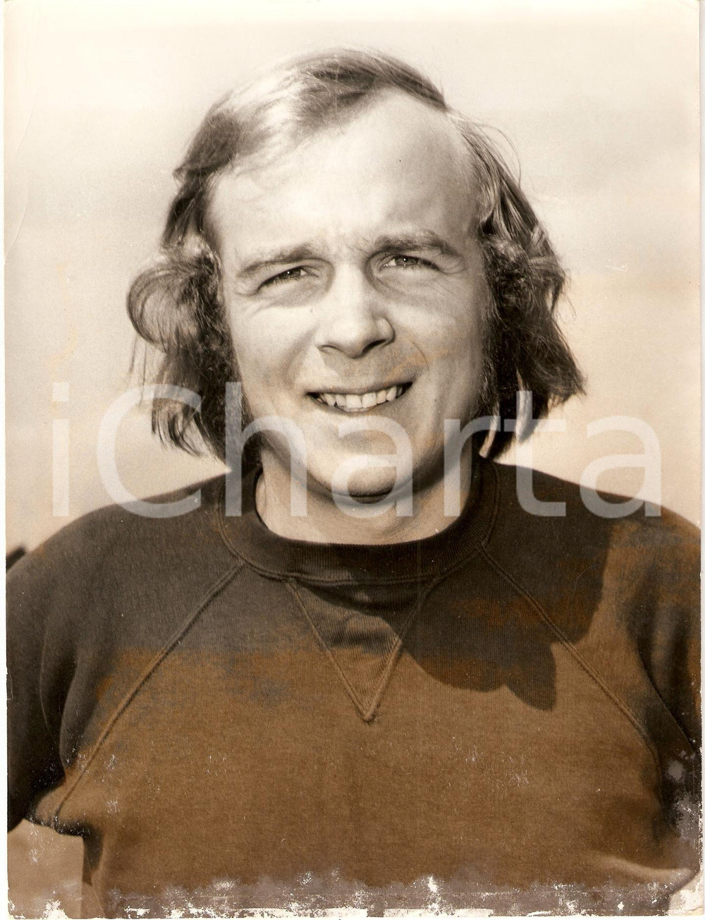 Fotografia d epoca originale 1970 ca TOTTENHAM HOTSPUR Calcio INGHILTERRA Phil BEAL Ritratto Fotografia 1