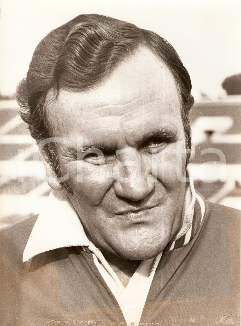 Fotografia d epoca originale 1975 ca INGHILTERRA Soccer Don REVIE Ritratto CALCIO Allenatore Fotografia 1