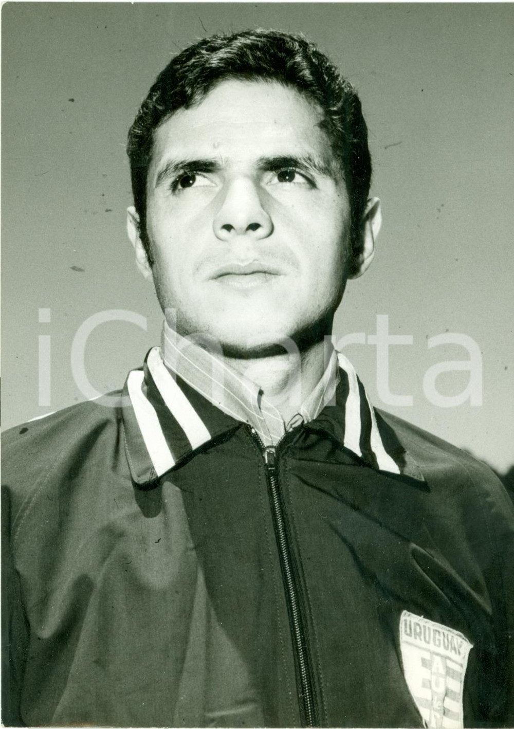 Fotografia d epoca originale 1970 URUGUAY Nazionale calcio Ritratto Ildo MANEIRO Fotografia 1