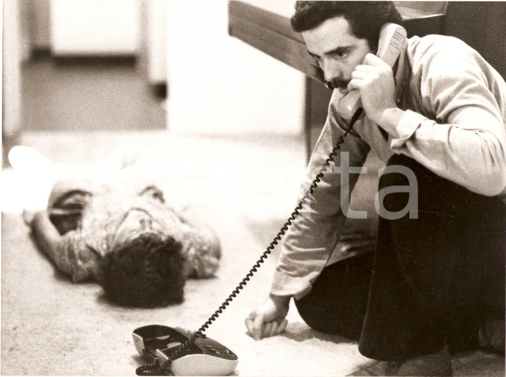 Fotografia d epoca originale 1979 MARTIN ET LEA Xavier SAINTMACARY CÃ©cile LE BAILLY Foto di scena 1
