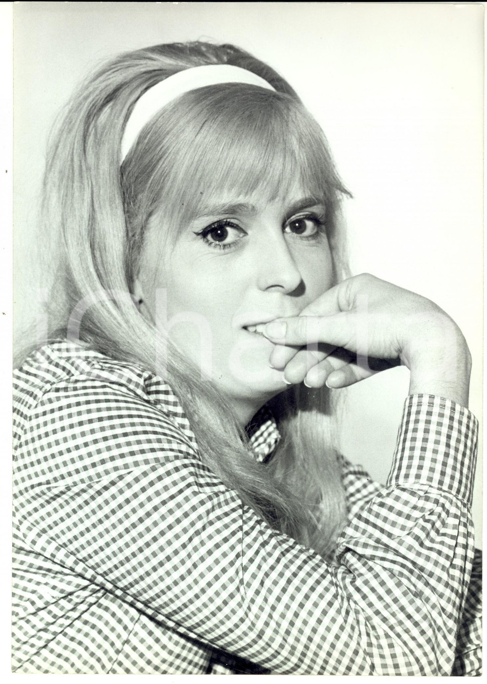 Fotografia d epoca originale 1960 ca PARIS Ritratto dell attrice MarieBlanche VERGNE Fotografia 1