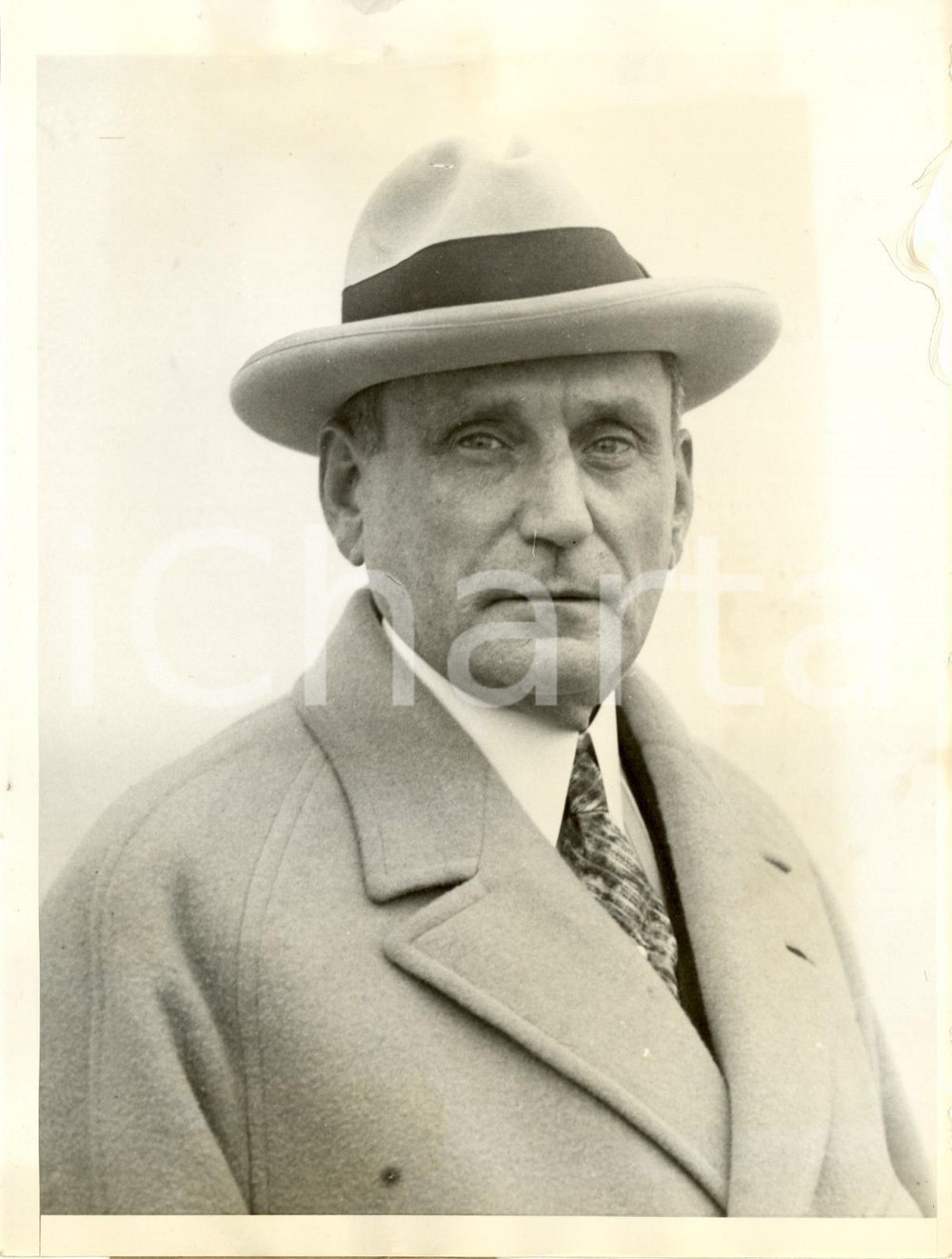 Fotografia d epoca originale 1930 WASHINGTON USA Alexander Pollock MOORE nuovo ambasciatore in POLONIA 1