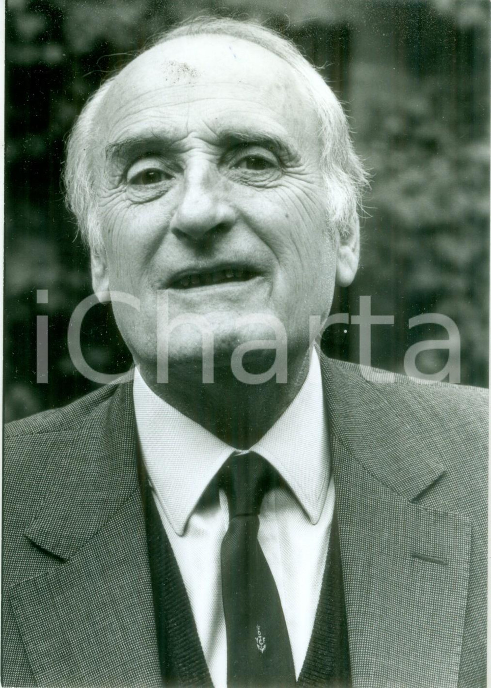 Fotografia d epoca originale 1990 PARIS JeanFranÃ§ois DENIAU vince premio PAUL MORAND AcadÃ©mie FranÃ§aise Foto 1