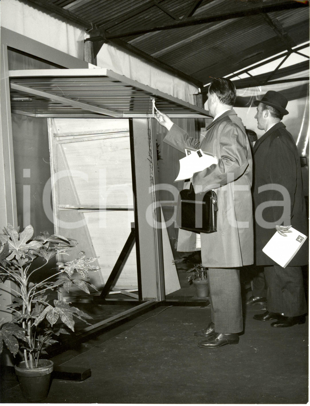 Fotografia d epoca originale 1969 BRUGHERIO MB IV Congresso SHUNT ITALIANA spa Esposizione impianti Foto 1