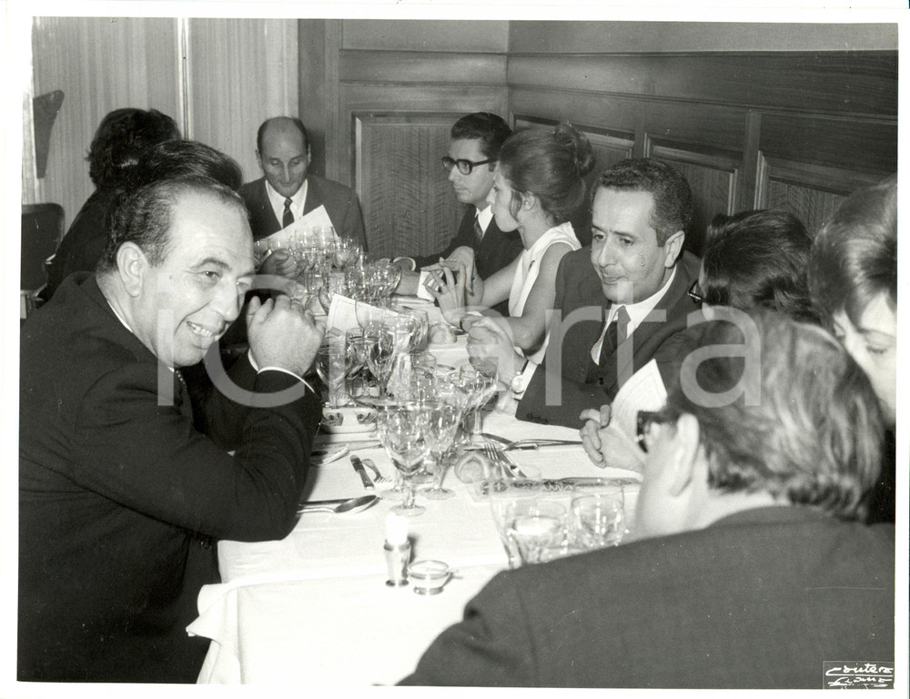 Fotografia d epoca originale 1969 ROMA Convegno ISLE Pranzo ufficiale Fotografia 24 x 18 cm 1