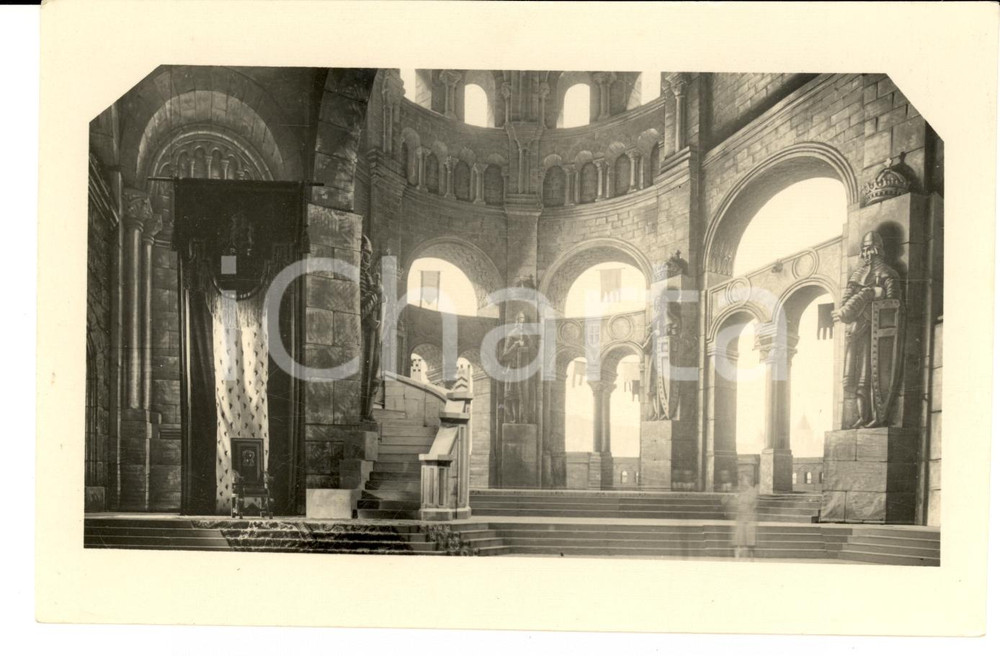 Fotografia d epoca originale 1930 ROMA TEATRO DELL OPERA  Isabeau  Allestimento Alberto SCAIOLI Fotografia 1